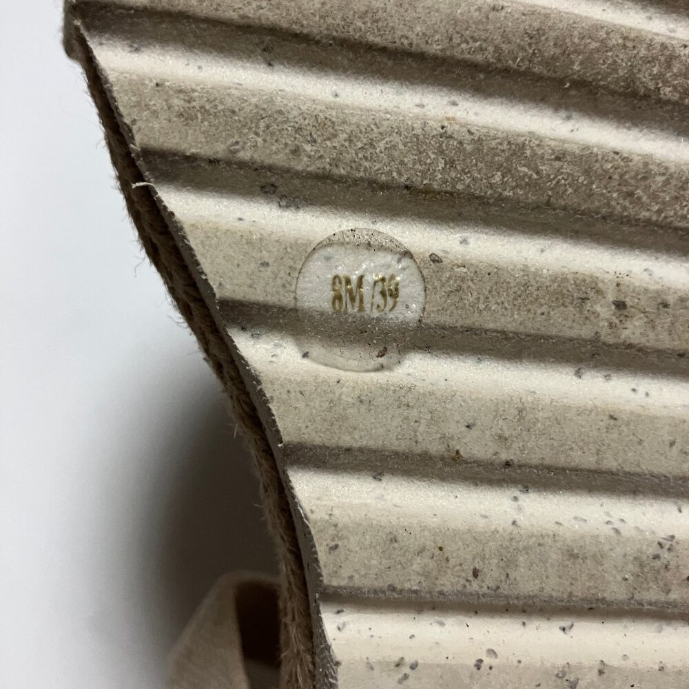 Lucky Brand Thimba Natural Sandals, Size 8, Women's Shoes, Ankle Wrap Espadrille - Picture 11 of 12